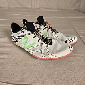 New Balance Track Shoes MMD500W3 Women's Size 9 White Green Used